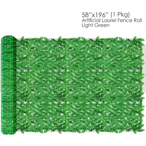 X196 privacy artificial - 58"x196"privacy,